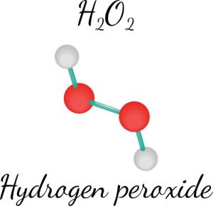 Phân tử H2O2 (Oxy già)