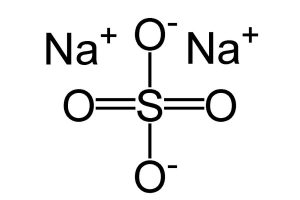 phân tử muối natri sunfat